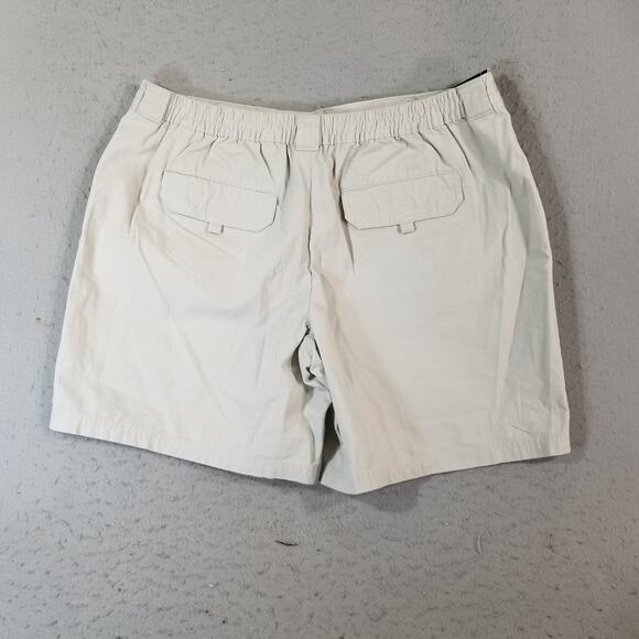 Basic Addition cargo hiking shorts men's XL extra large beige Comfort waist New - Picture 7 of 13